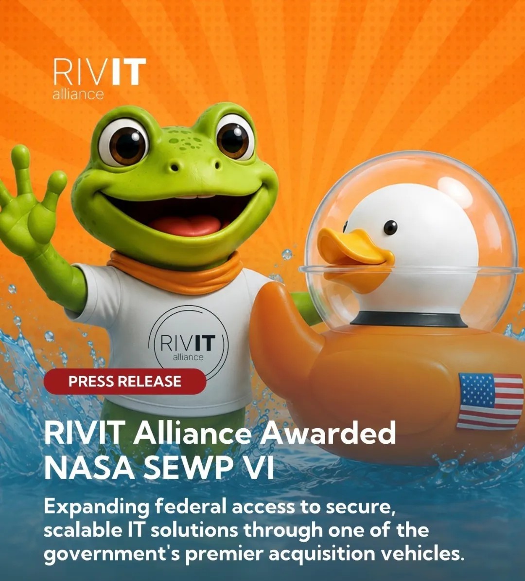 RIVIT Alliance Awarded NASA SEWP VI 